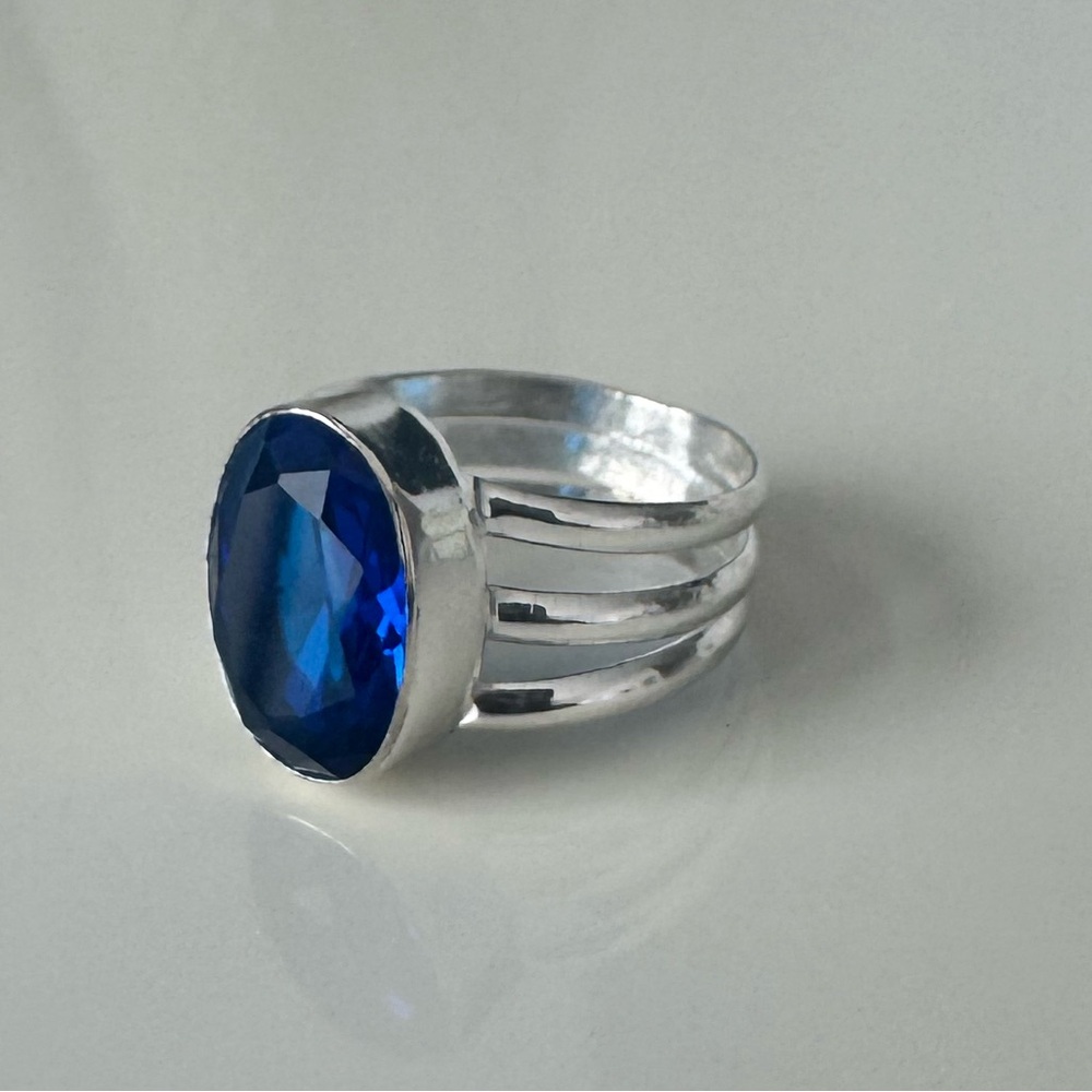NWOT Sundance Atlantic Ring, Tanzanite, Sterling Silver - Picture 2 of 6